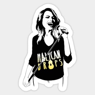 Halican Drops. Sarah's T-shirt Print Sticker